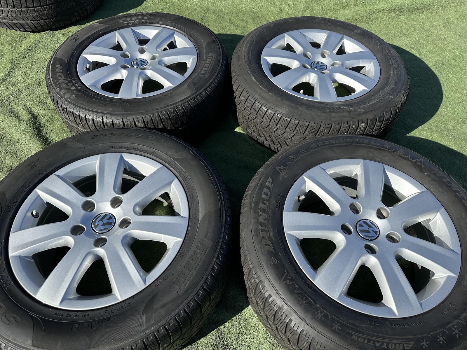 Volkswagen orginalus - 7,5J, ET50