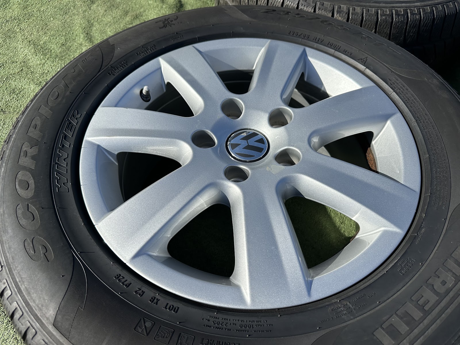 Volkswagen orginalus - 7,5J, ET50 - Image 3