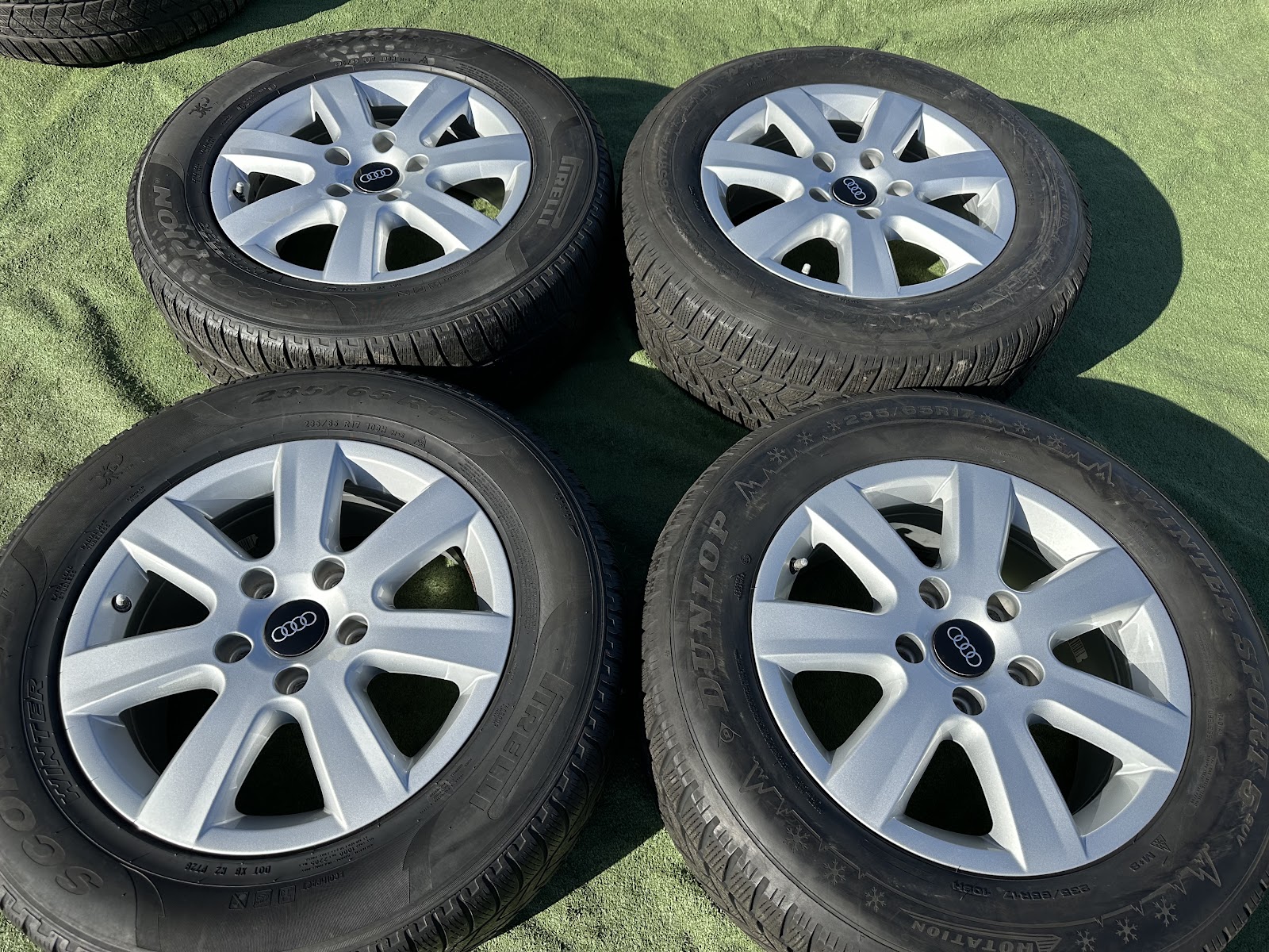 Audi orginalus - 7,5J, ET50